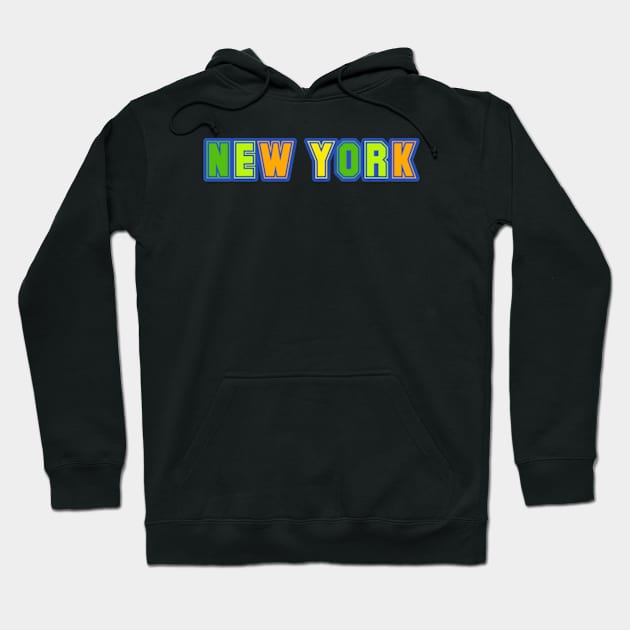 New York Rhapsody Hoodie by coralwire